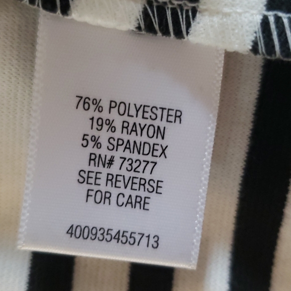 Striped Peplum Blazer - Picture 5 of 6